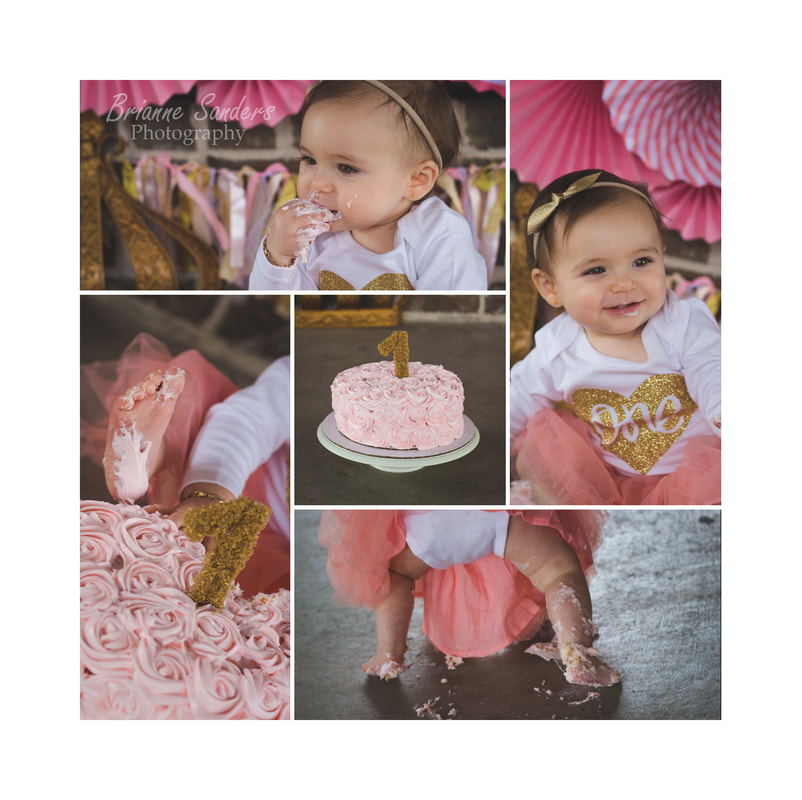 Cake Smash Birthday Baby Photography Charleston, SC