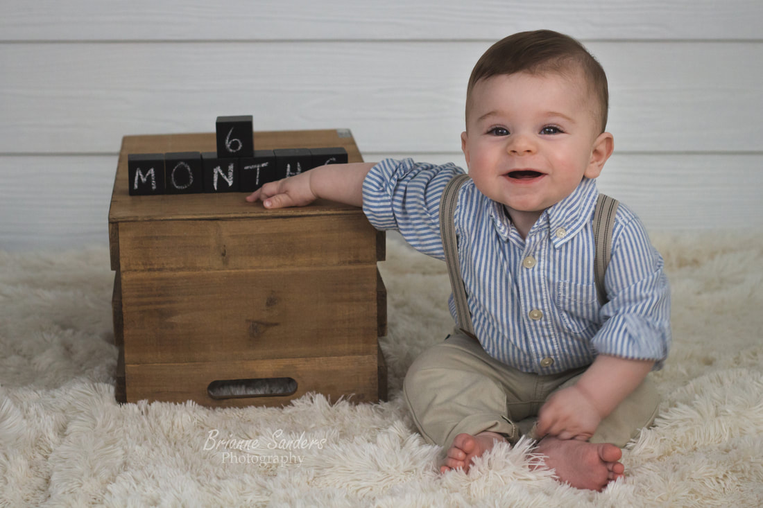 Charleston, SC milestone baby portrait photography
